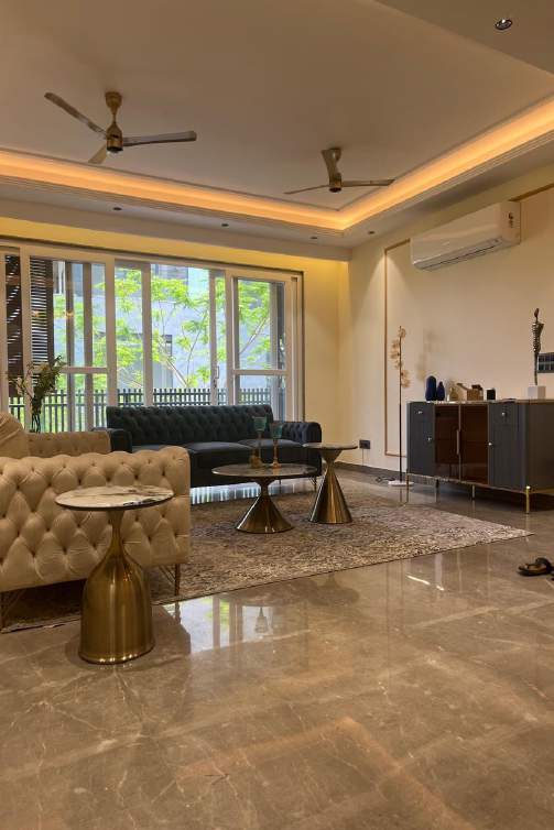 Emaar Floors: residential interior in Sector 65, Gurgaon, 3,200 sq ft