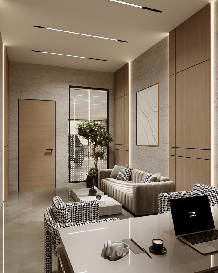 Completed director’s room · Saarthee Technology office, Magnum Global Park, Gurugram
