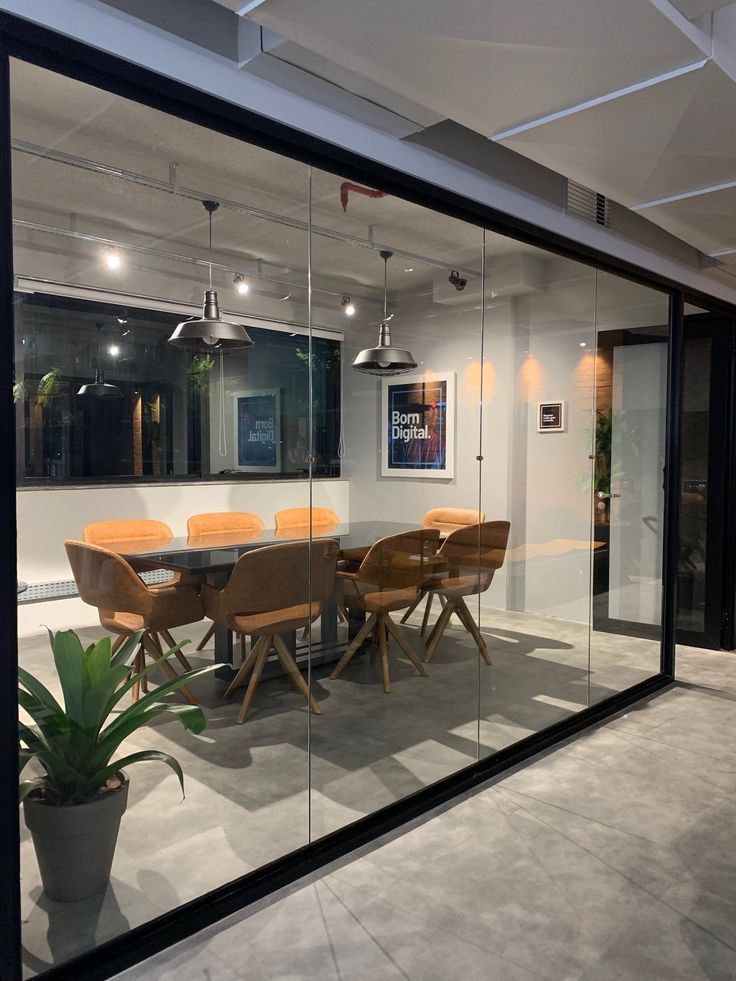 Completed meeting room · Saarthee Technology office, Magnum Global Park, Gurugram